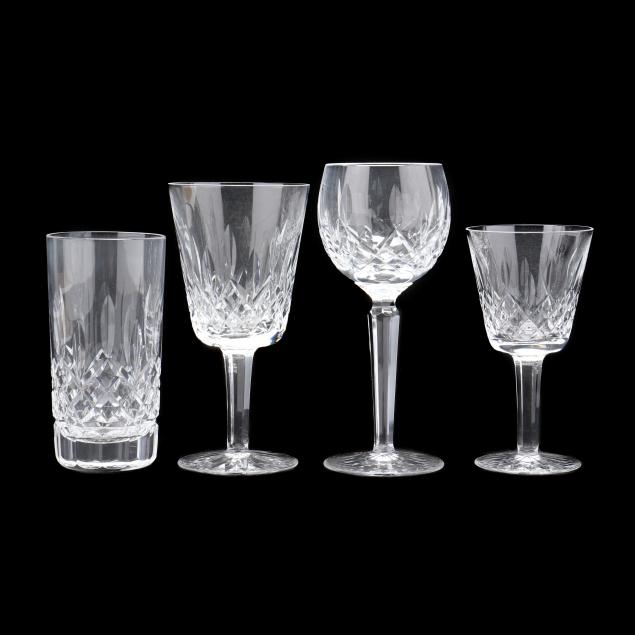 collection-of-waterford-i-lismore-i-crystal-glassware
