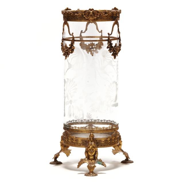 neoclassical-style-ormolu-mounted-glass-umbrella-stand
