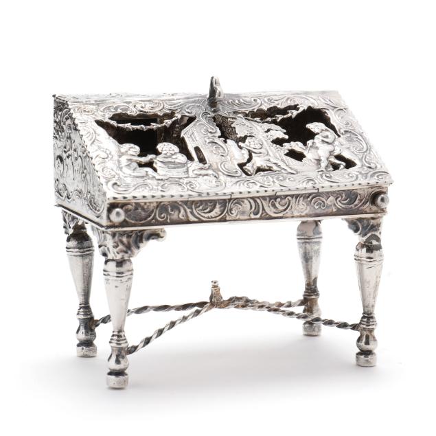 dutch-silver-miniature-slant-front-desk