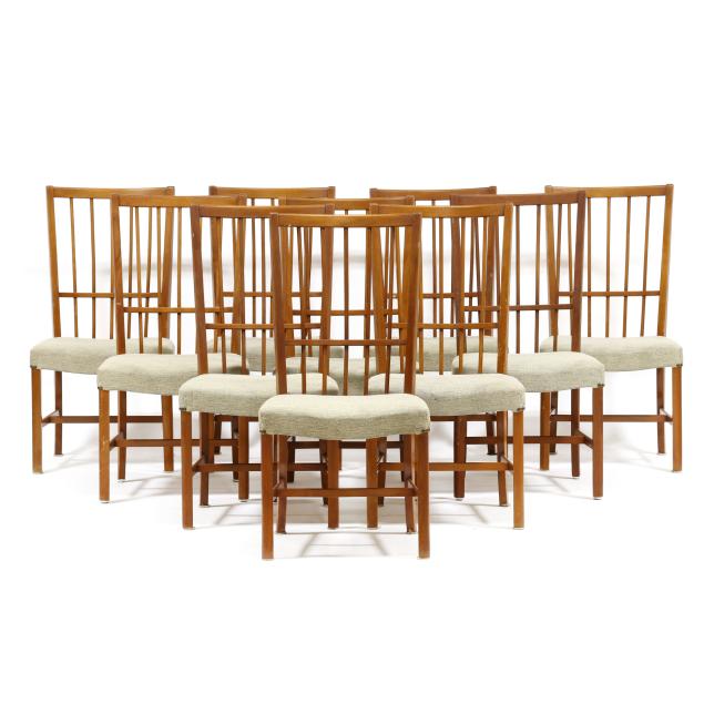 attributed-frits-henningsen-denmark-1889-1965-set-of-ten-danish-modern-dining-chairs