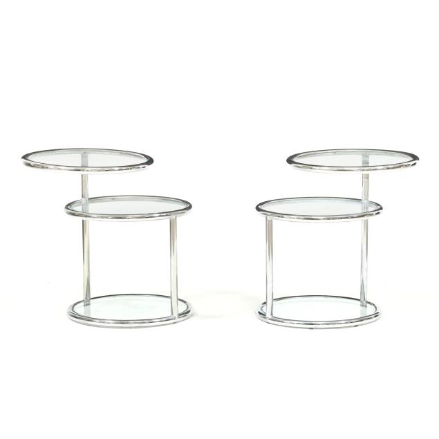 attributed-milo-baughman-american-1923-2003-pair-of-chrome-and-glass-side-tables