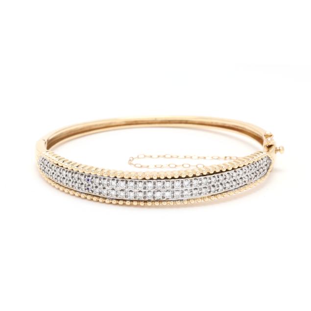 bi-color-gold-and-diamond-bangle-bracelet
