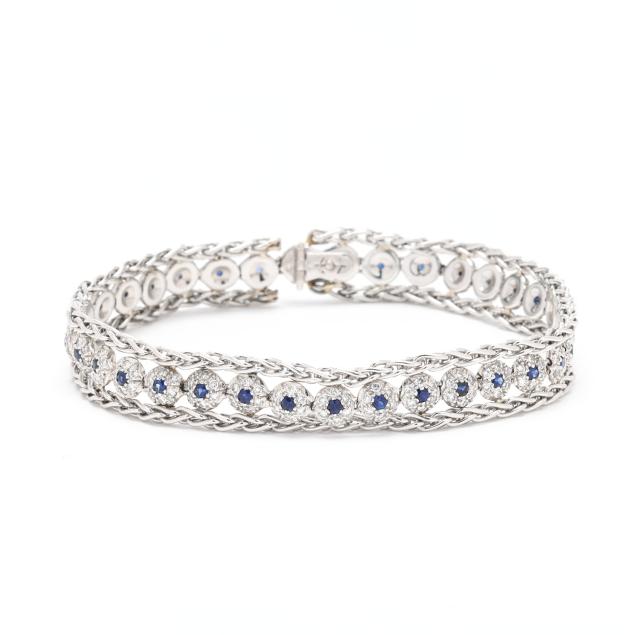 white-gold-sapphire-and-diamond-bracelet-favero
