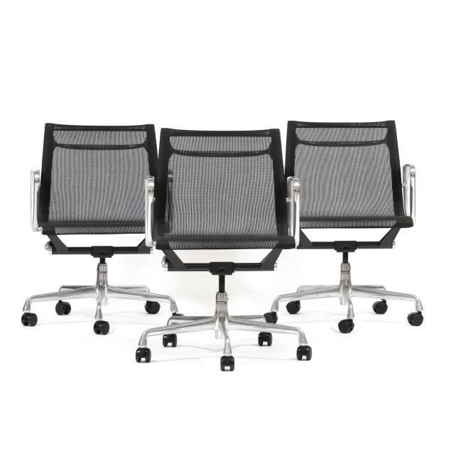 charles-and-ray-eames-three-aluminum-group-office-chairs
