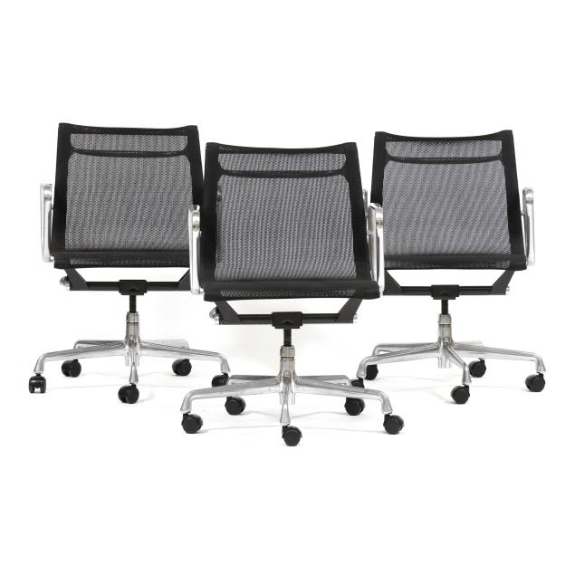 charles-and-ray-eames-three-aluminum-group-office-chairs