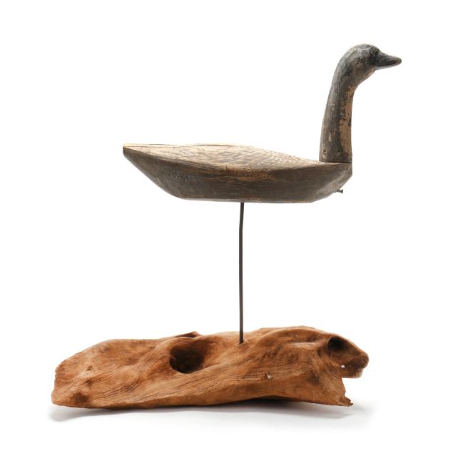 harvey-flowers-nc-1914-1987-rare-roothead-goose
