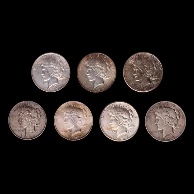 seven-7-peace-silver-dollars