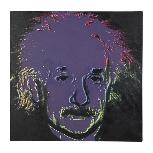 steve-kaufman-american-1960-2010-i-einstein-purple-i