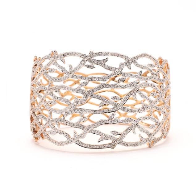 rose-gold-and-diamond-bangle-bracelet