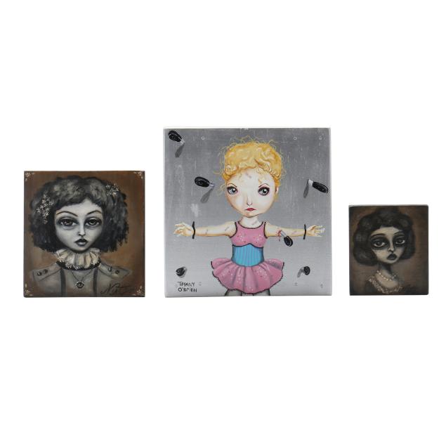 three-small-contemporary-paintings-nina-friday-and-tiffany-o-brien
