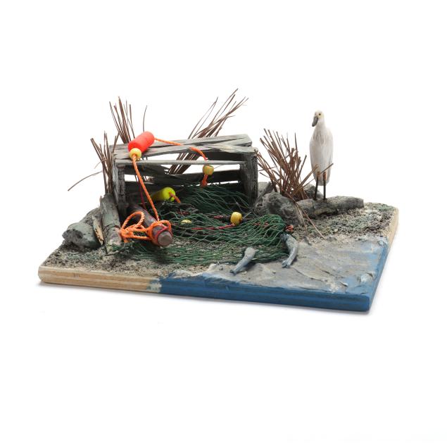 houston-lewis-nc-b-1944-egret-diorama