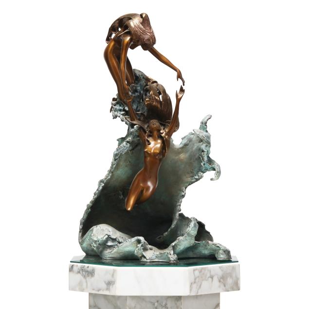 angelo-basso-italian-1943-2011-i-dancing-with-waves-i