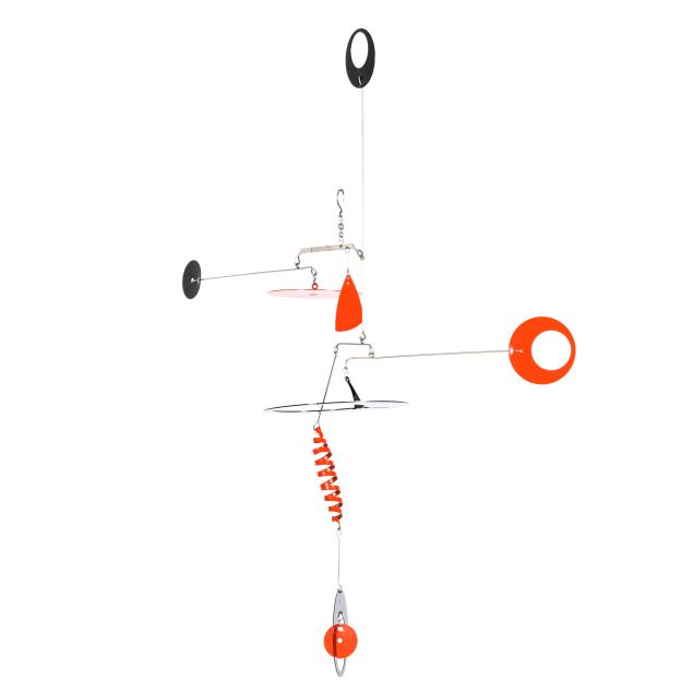 bud-scheffel-american-kinetic-mobile-orange-and-black