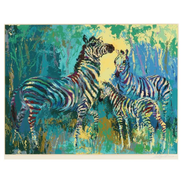 leroy-neiman-american-1921-2012-i-zebra-family-i