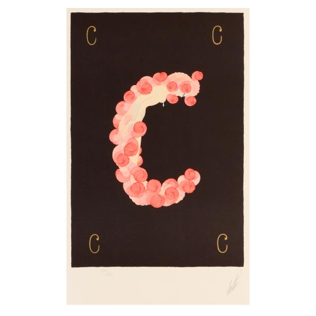 erte-romaine-de-tirtoff-russian-french-1892-1990-i-c-i-from-the-i-alphabet-i-series