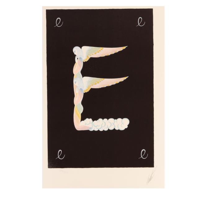 erte-romaine-de-tirtoff-russian-french-1892-1990-i-e-i-from-the-i-alphabet-i-series