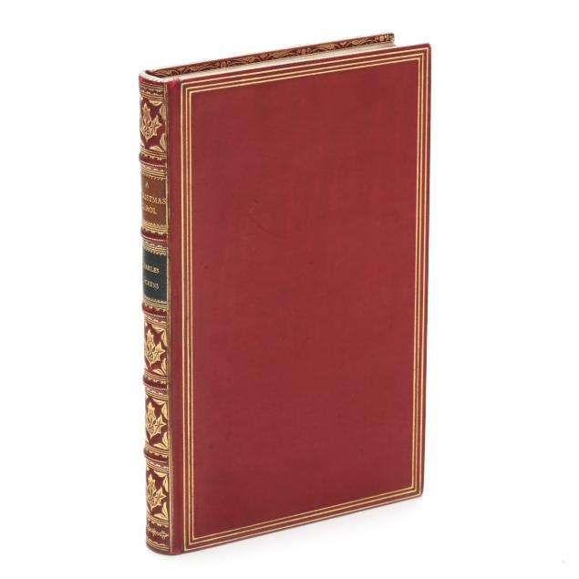 charles-dickens-s-i-a-christmas-carol-i-with-first-edition-title-page-and-finely-bound-by-riviere-son