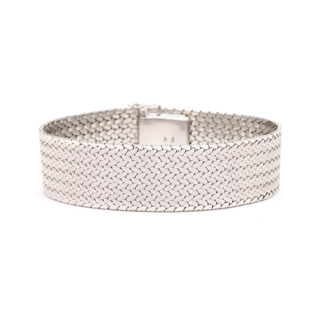 white-gold-strap-bracelet