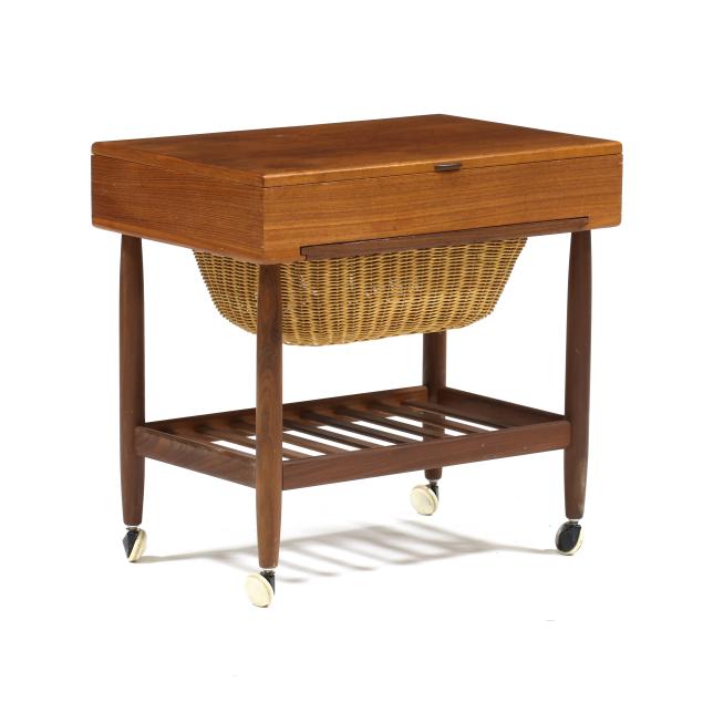 ejvind-a-johansson-denmark-1923-2002-teak-sewing-table