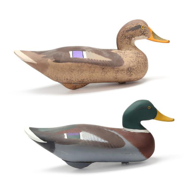 captain-harry-jobes-md-1936-2019-pair-of-mallards