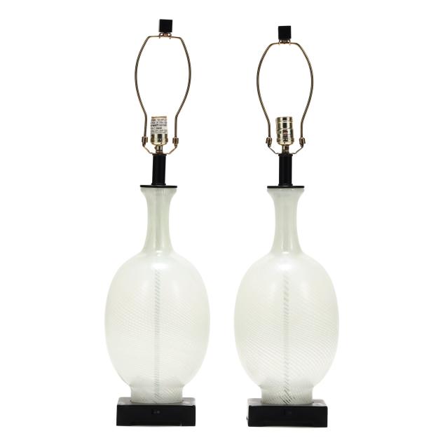 manner-of-aureliano-toso-pair-of-swirled-glass-table-lamps