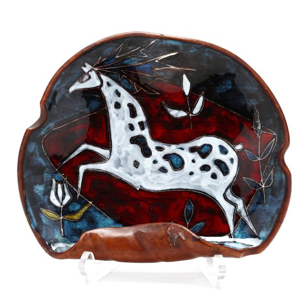 marcello-fantoni-italian-1915-2011-leather-wrapped-enameled-dish