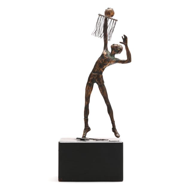curtis-jere-vintage-bronze-basketball-player-figurine