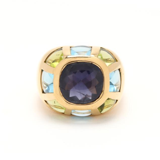 gold-and-gem-set-ring-italy