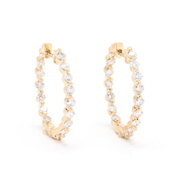 gold-and-diamond-hoop-earrings