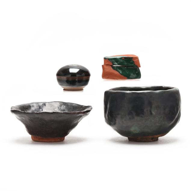 four-japanese-style-pottery-works-including-george-peterson-and-peter-bandtlow