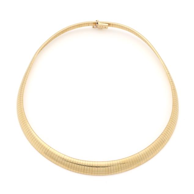 gold-tapered-omega-necklace-italy