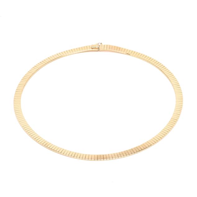 gold-omega-style-necklace-italy