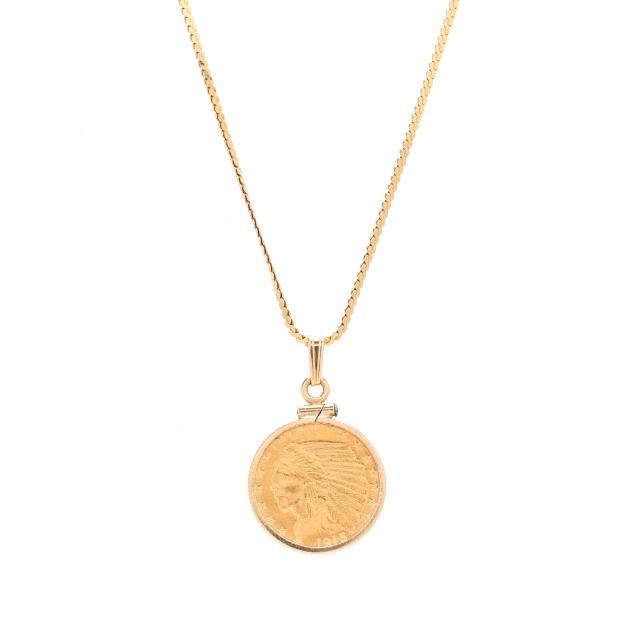 gold-coin-pendant-necklace