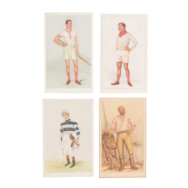 four-framed-vanity-fair-prints-of-male-athletes