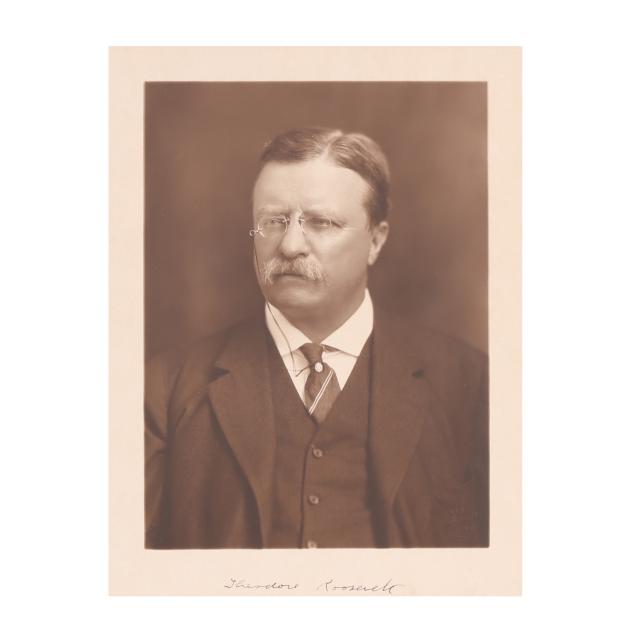 pach-bros-framed-photograph-of-theodore-roosevelt