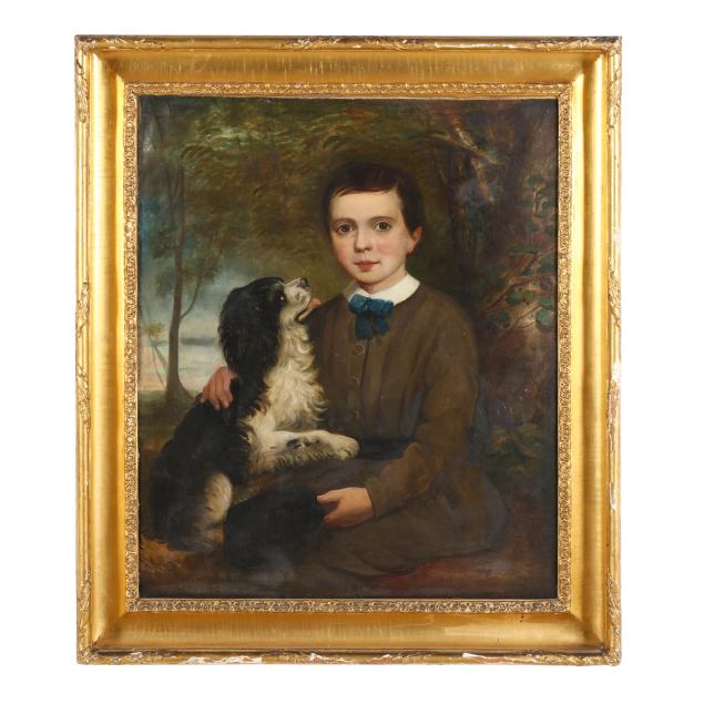 english-school-mid-19th-century-portrait-of-a-boy-with-spaniel