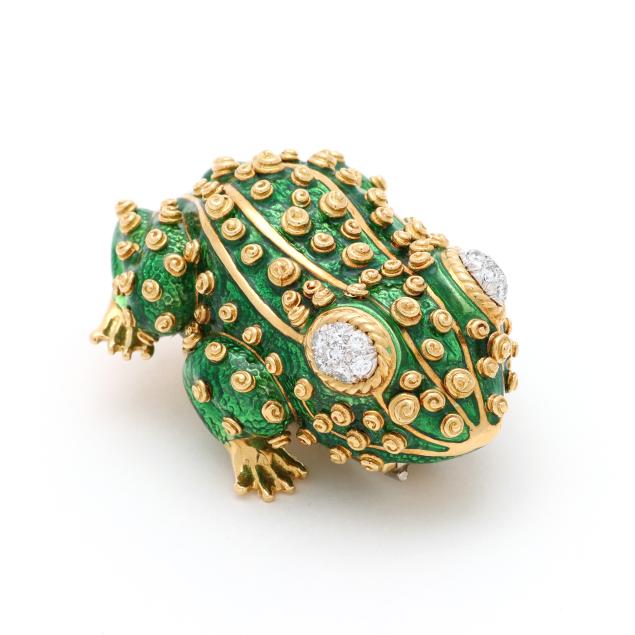 gold-enamel-and-diamond-frog-brooch-david-webb