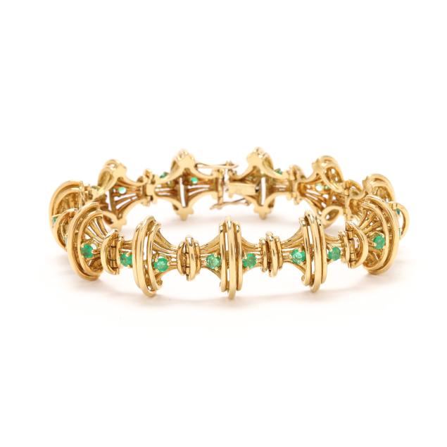 gold-and-emerald-bracelet-tiffany-co