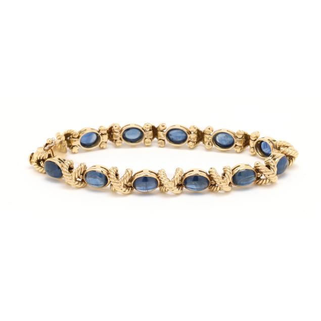 gold-and-sapphire-xo-motif-bracelet-italy