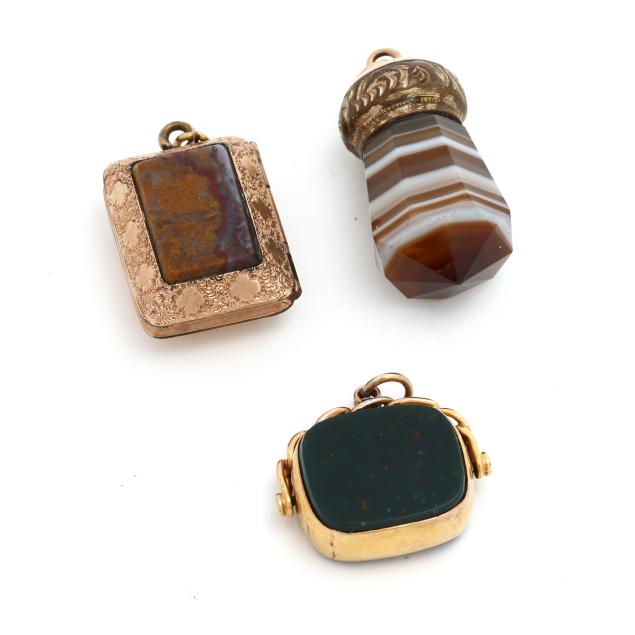 three-vintage-watch-fobs