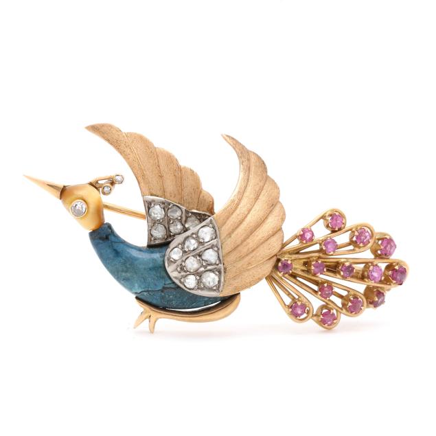 gold-and-gem-set-peacock-brooch-egypt