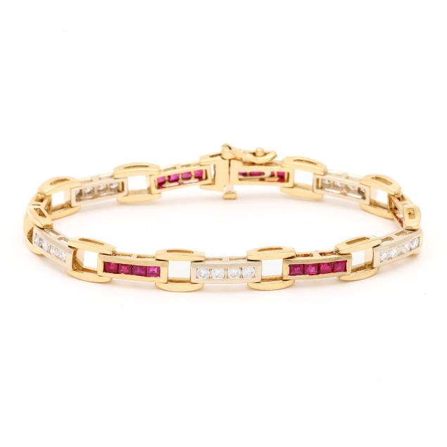 gold-ruby-and-diamond-bracelet
