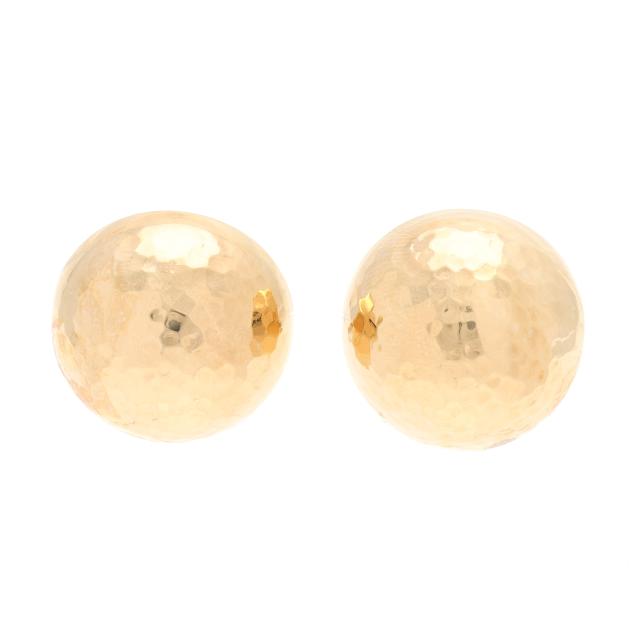 gold-oversized-dome-button-earrings-italy
