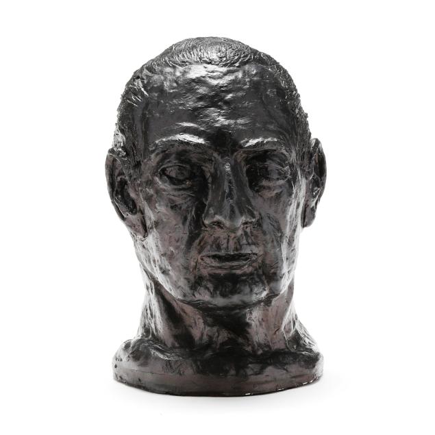 plaster-bust-of-brian-shawcroft-aia-ariba-english-american-1929-2017