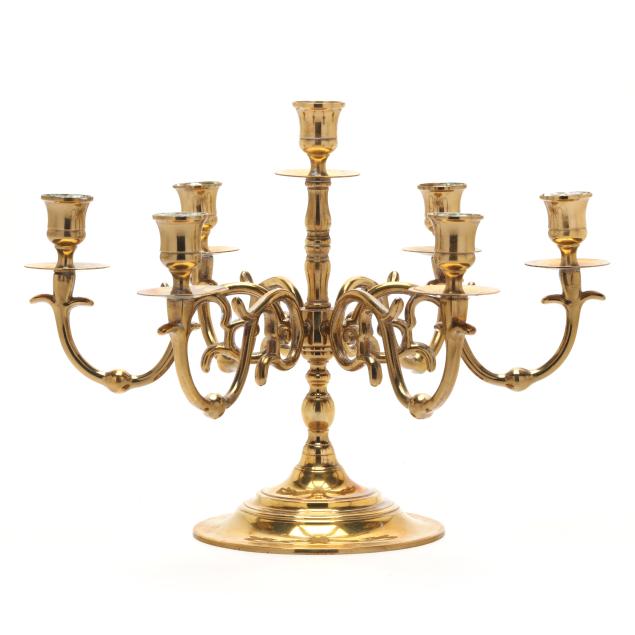 dutch-colonial-style-brass-seven-light-candelabrum