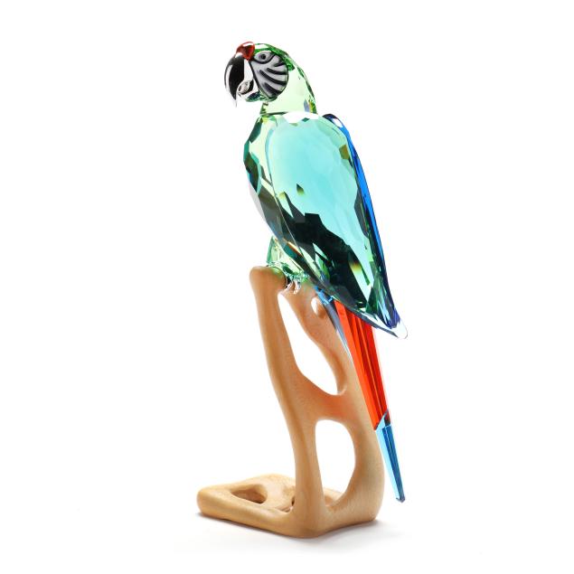 swarovski-i-chrome-green-macaw-i