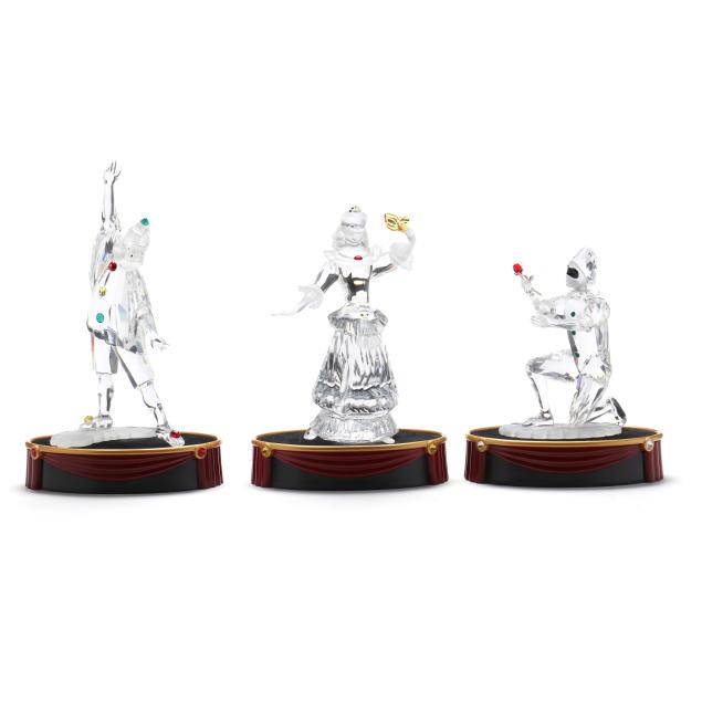 boxed-swarovski-masquerade-figurine-collection