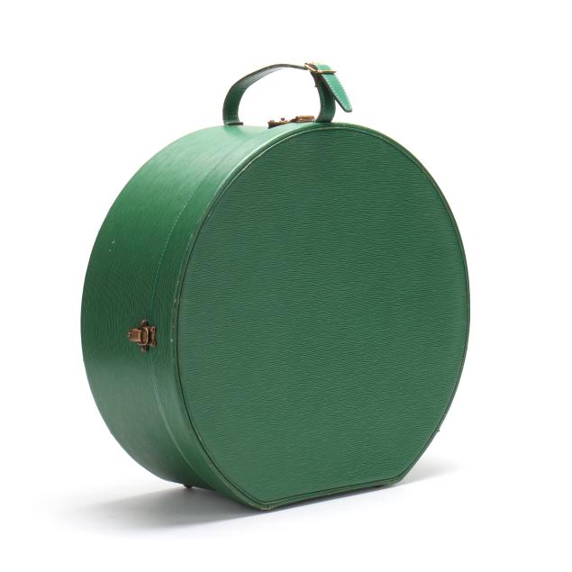 green-leather-i-boite-chapeau-50-i-hat-box-louis-vuitton