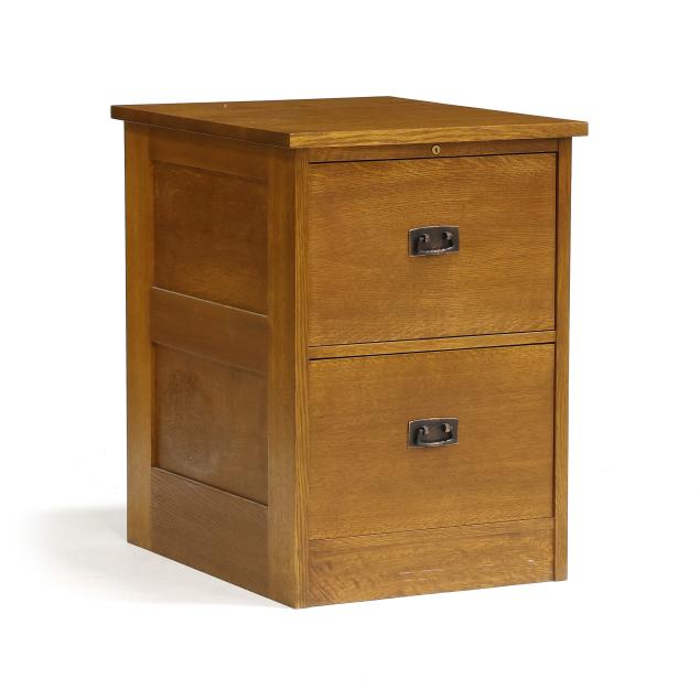 stickley-mission-oak-file-cabinet