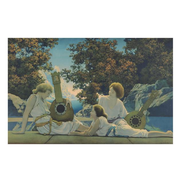 maxfield-parrish-american-1870-1966-i-the-lute-players-i